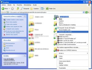 Manejo básico de Dropbox para Windows: compartir, cargar y eliminar archivos y carpetas