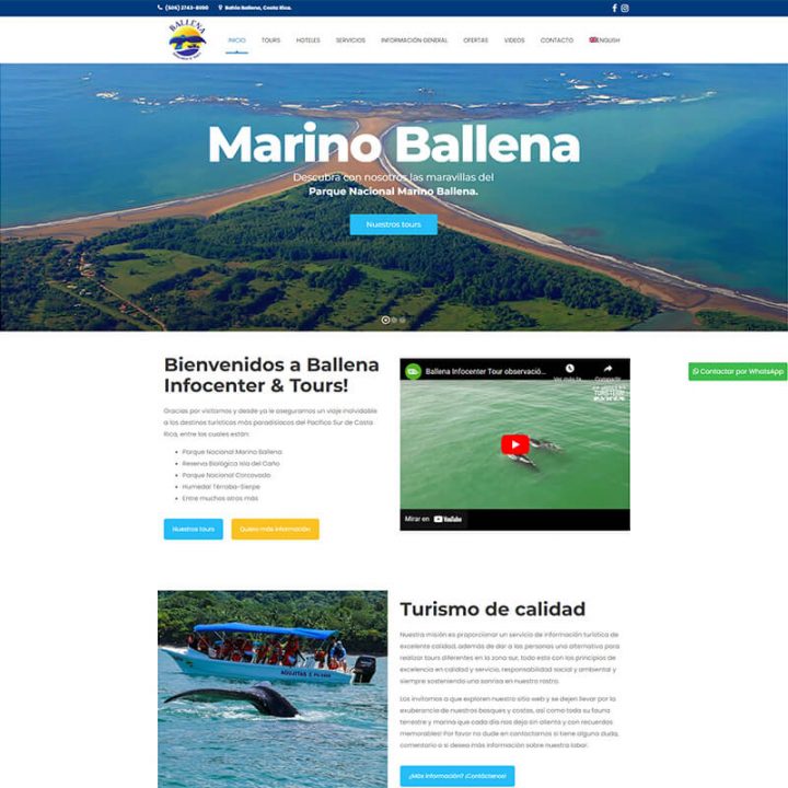 Ballena Infocenters and Tours