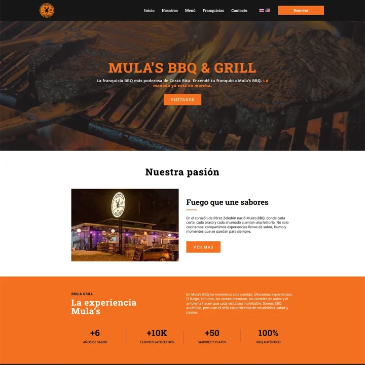 Diseño Web para Restaurantes en Pérez Zeledón
