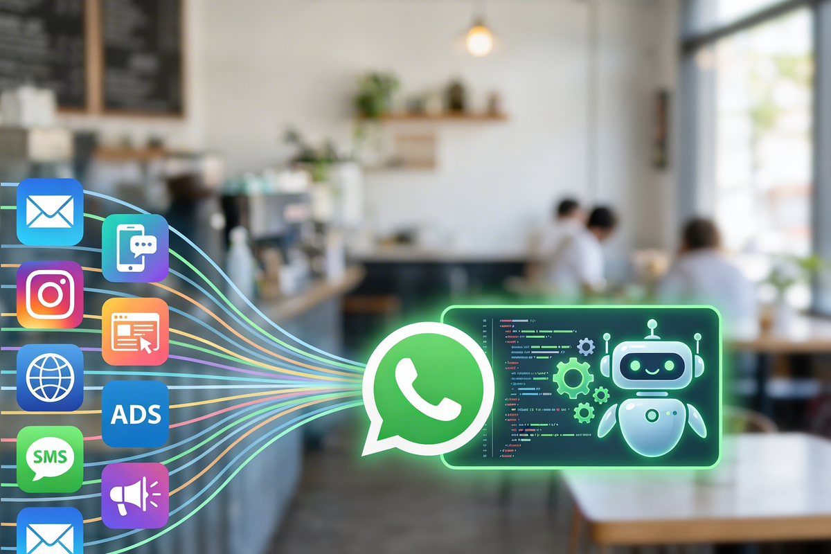 Atención unificada usando WhatsApp con inteligencia artificial