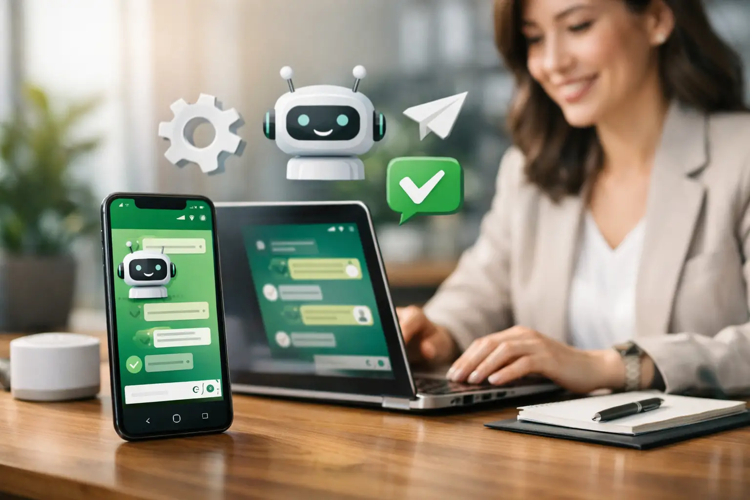 Automatización por WhatsApp (con IA) para negocios