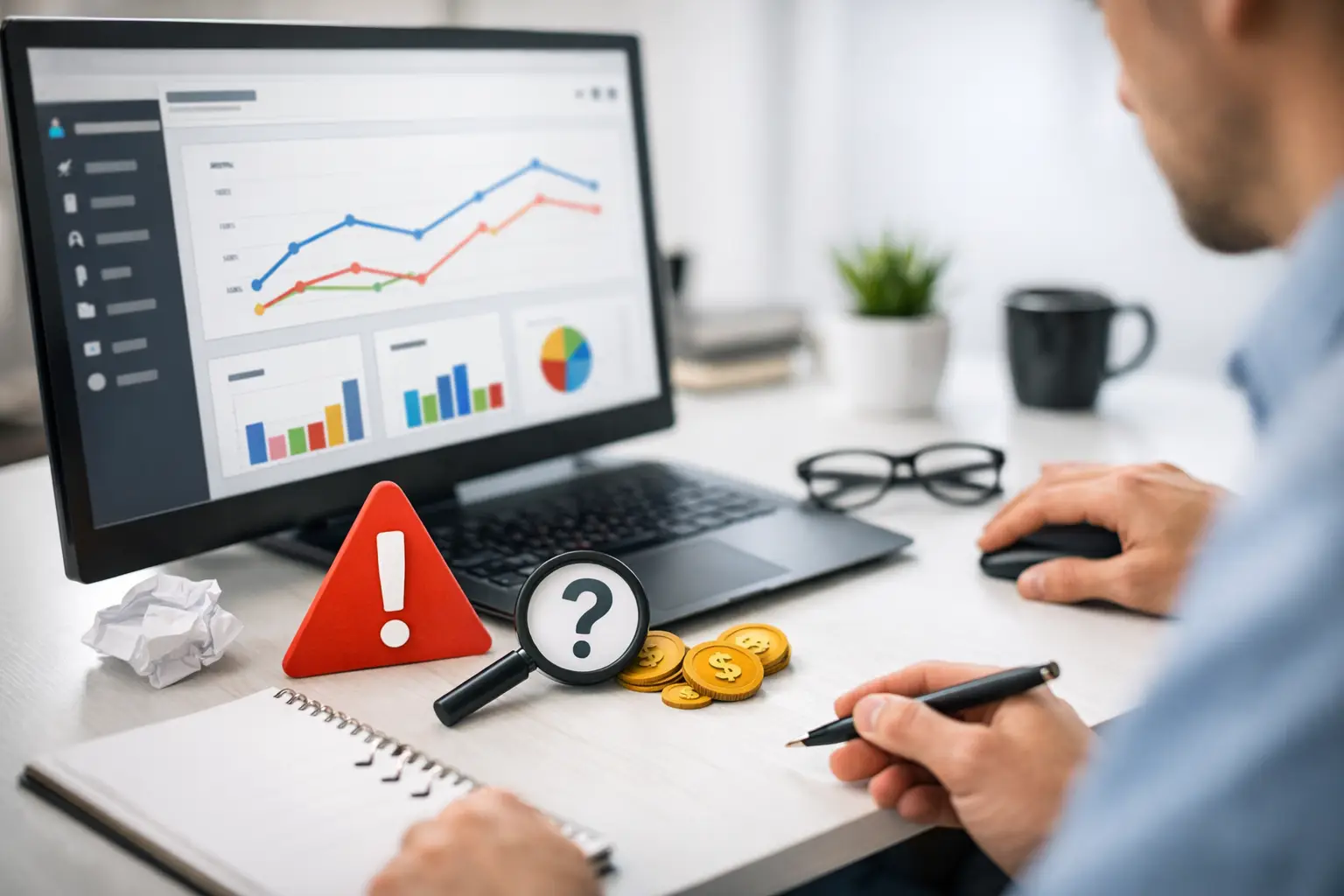 10 errores comunes en Google Ads