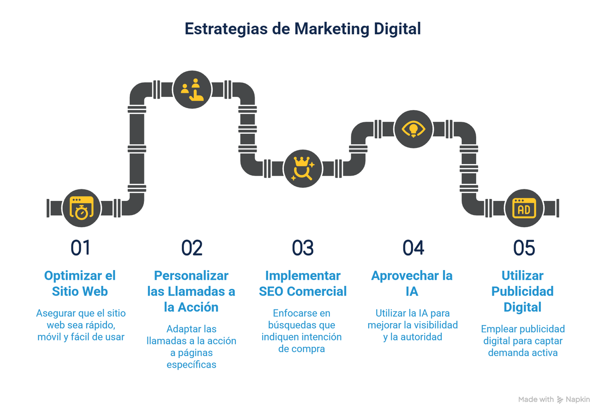 Estrategias de marketing digital B2B Estrategias de marketing digital B2B
